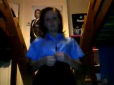 18yo self-shot teen stripping